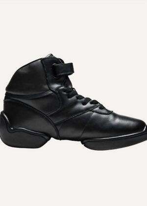Danssneakers-leer-zwart-hoge-dance-sneakers-Rocky