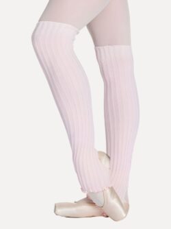 balletbeenwarmers roze 60cm
