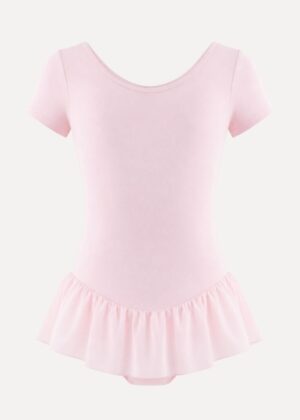 balletpakje-roze-kinderen-star-vooraanzicht