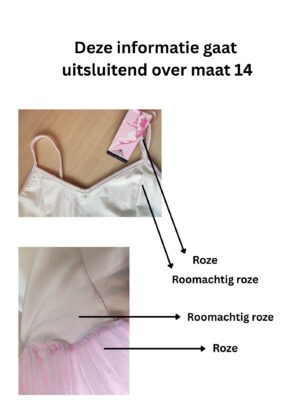 Pavlova maat 14 informatie