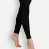 balletpanty-zonder-voet-zwart-dames-kinderen-vooraanzicht
