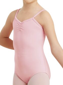 roze balletpakje smalle bandjes katoen odette voorkant