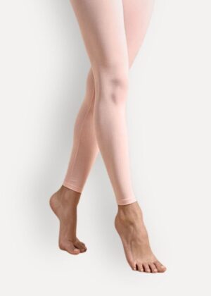 balletpanty-zonder-voet-roze-dames-kinderen-vooraanzicht