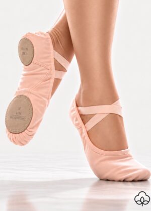 balletschoenen rechts en links - sensation - balletkledingwinkel