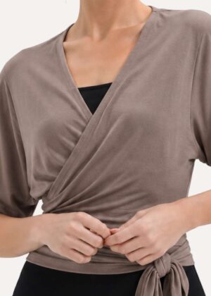 kimono-vestjes-dames-taupe-vooraanzicht