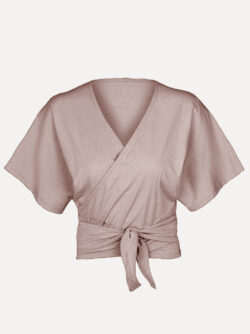 Wikkelvestje ballet | Korte mouw | Dames | art. 415