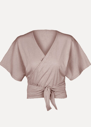 Wikkelvestje ballet | Korte mouw | Dames | art. 415