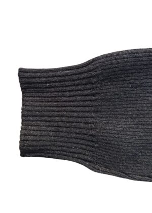 dans top lange mouwen zwart detail