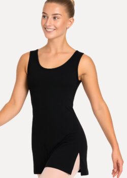 balletjurk zwart voorzijde model