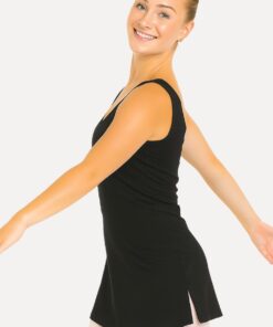 balletjurk zwart zijkant model