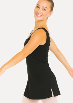 balletjurk zwart zijkant model