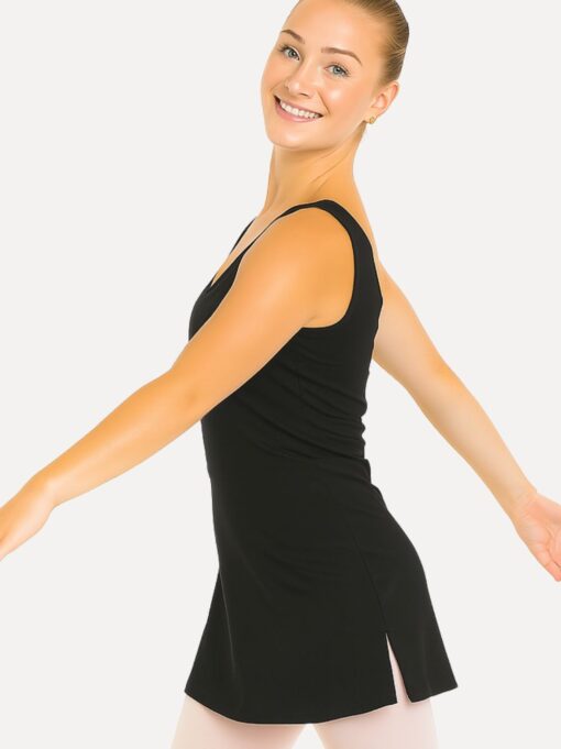 balletjurk zwart zijkant model