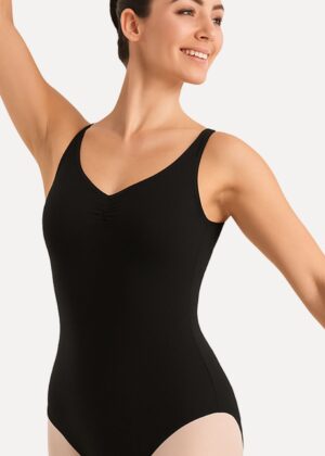 balletpak dames zwart katoen classic voor