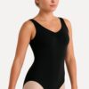 balletpakje dames zwart classic voorkant model