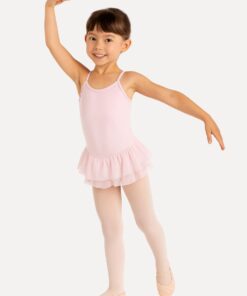 balletpakje kind roze diva voorkant