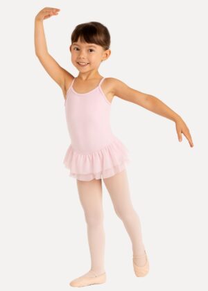 balletpakje kind roze diva voorkant