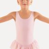 balletpakje meisje roze met rokje ballerina