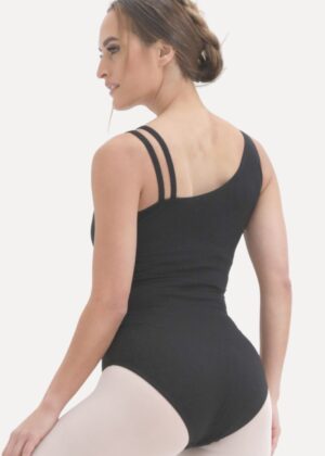 balletpakje zwart Sillhouette achterkant dames