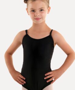 balletpakje zwart kind glans giselle