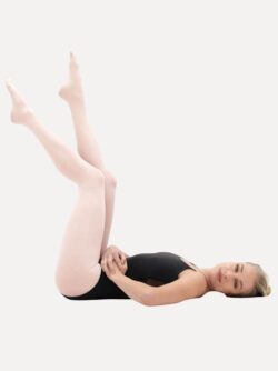 balletpanty roze met voet 70D