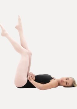 balletpanty roze met voet 70D