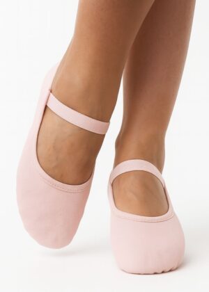 balletschoenen meisje canvas eleve voorkant