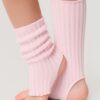 beenwarmers ballet kind roze 35 cm