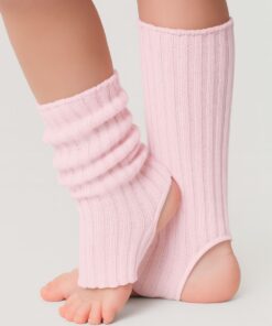 beenwarmers ballet kind roze 35 cm