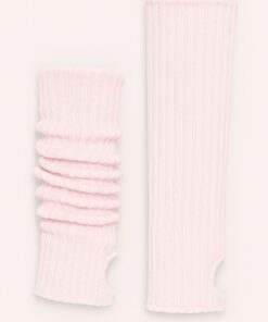 beenwarmers ballet kind roze 35 cm