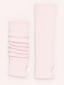 beenwarmers ballet kind roze 35 cm