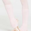 beenwarmers ballet roze 40 cm roze zwart