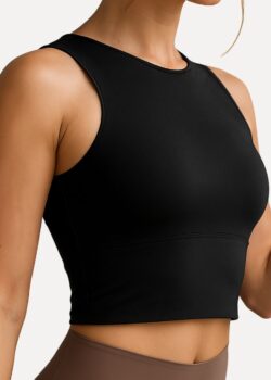 crop top zwart
