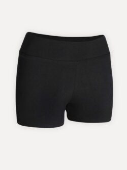 hotpants dans zwart mannequin voorkant