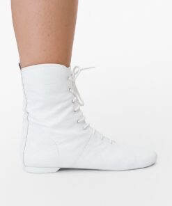 jazzboots splitzool leer wit binnenkant
