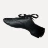 lage zwarte jazzschoenen oxford zijkant