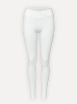 legging wit yoga voorzijde