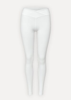 legging wit yoga voorzijde