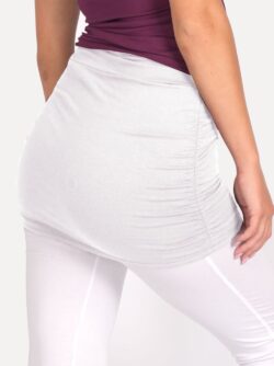 minirokje viscose wit