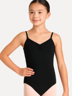 odette zwart balletpakje kind voorkant