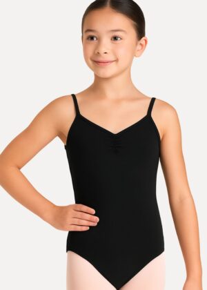 odette zwart balletpakje kind voorkant