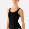 rondo balletpak zwart dames model voorkant