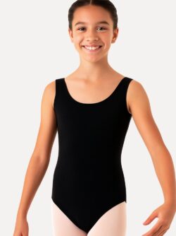 rondo balletpakje zwart kind voorkant