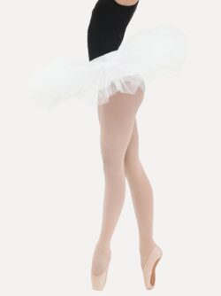 temperamento professionele tutu wit zijkant