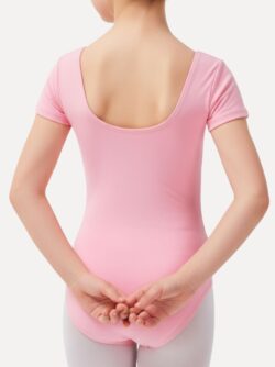 balletpakje Radiance roze achterkant