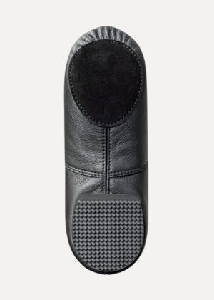 jazzschoenen laag oxford zwart achterkant