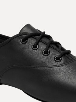 jazzschoenen laag oxford zwart detail