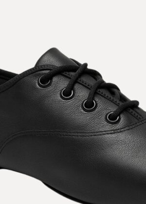 jazzschoenen laag oxford zwart detail