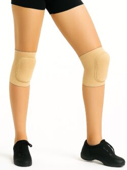 Kniebeschermers huidskleur dans