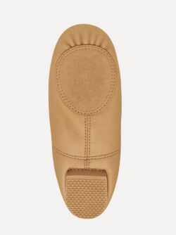 jazzschoenen laag huidskleur onderkant