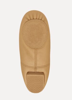 jazzschoenen laag huidskleur onderkant